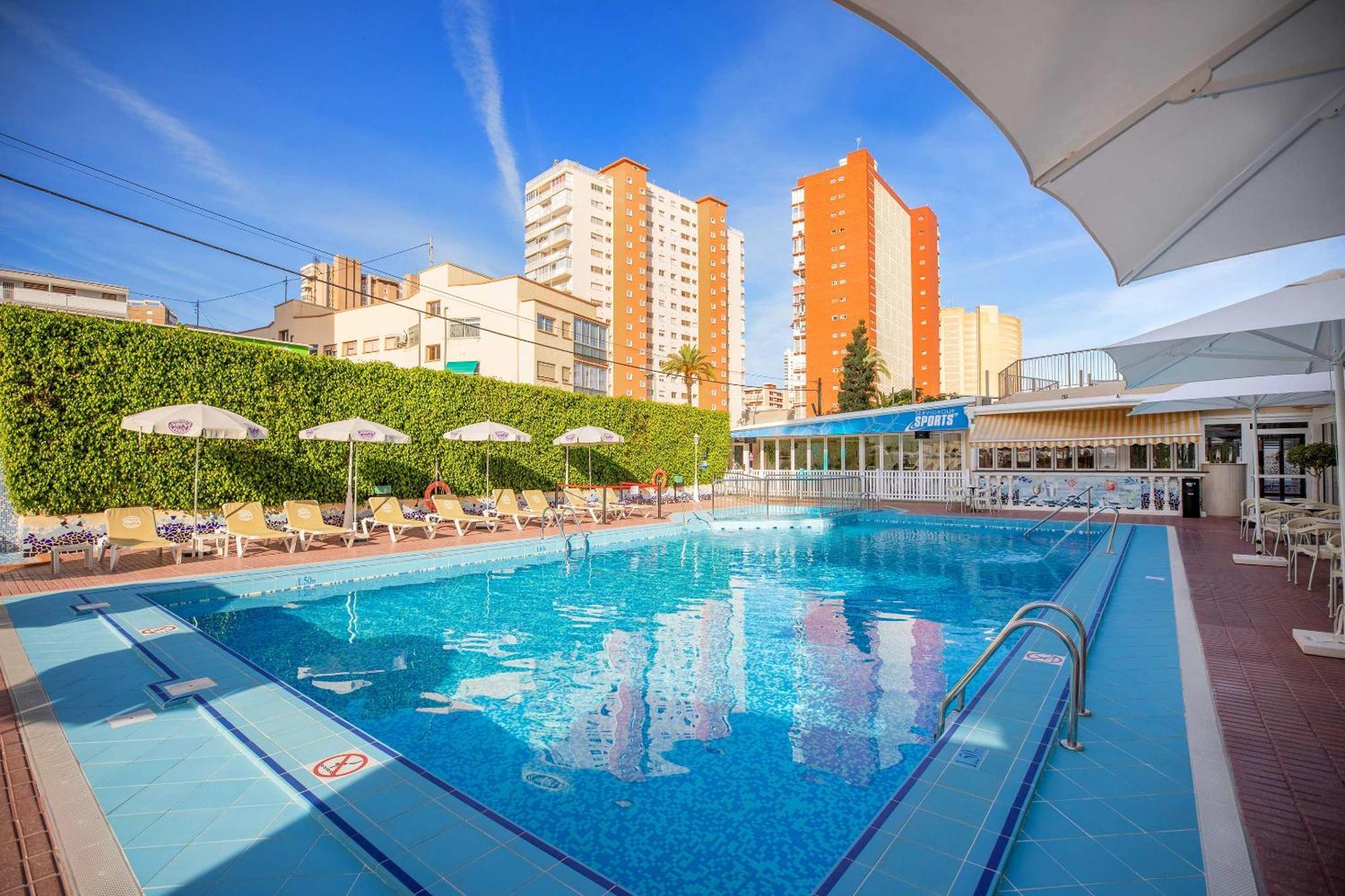 Hotel Servigroup Nereo Benidorm Eksteriør billede